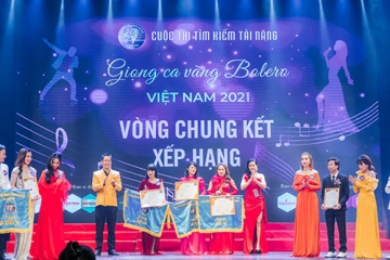 Top 3 giải Tư cuộc thi Giọng ca vàng Bolero Việt Nam 2021