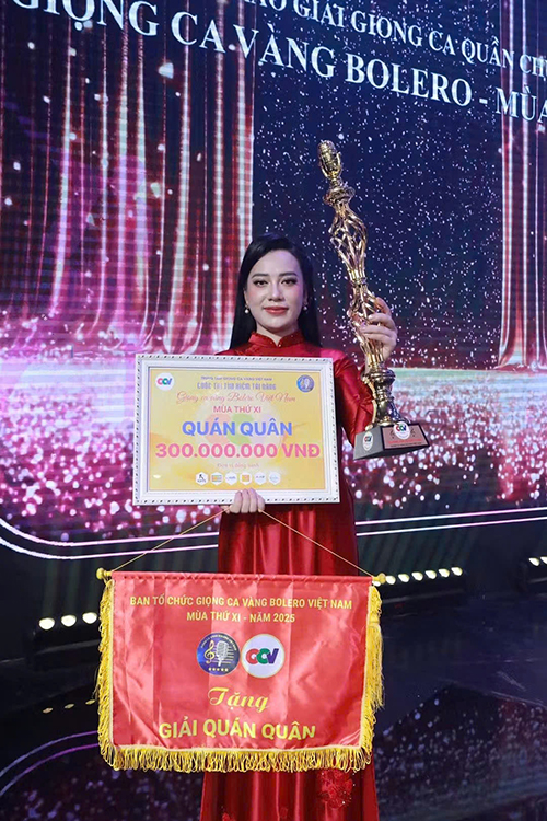 Thanh Hiền - “Ca sĩ đường phố” tỏa sáng trên sân khấu Giọng Ca Vàng Bolero Việt Nam mùa thứ XI