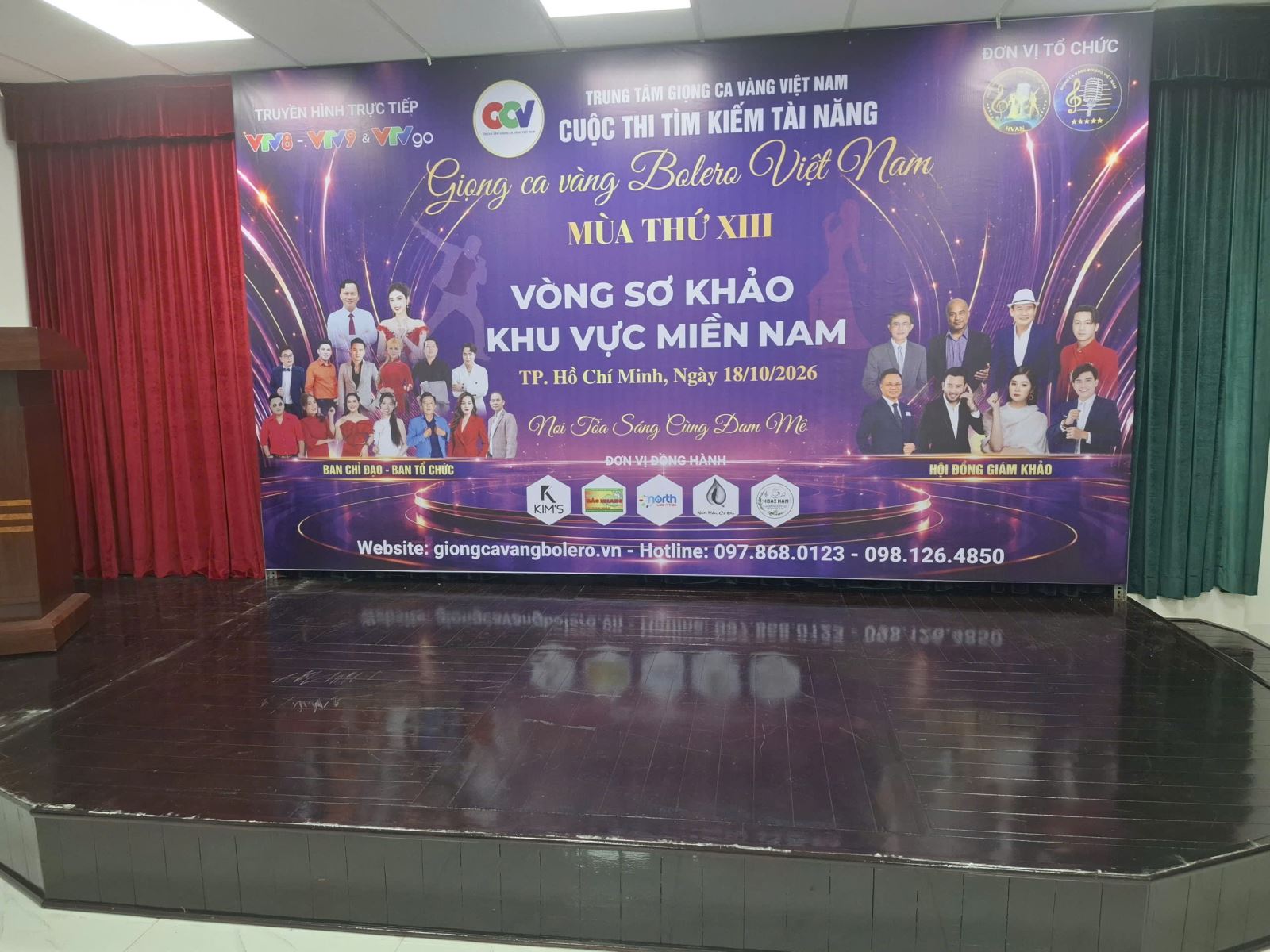 Vòng sơ khảo phía Nam tiếp nối hành trình tìm kiếm giọng ca Bolero triển vọng