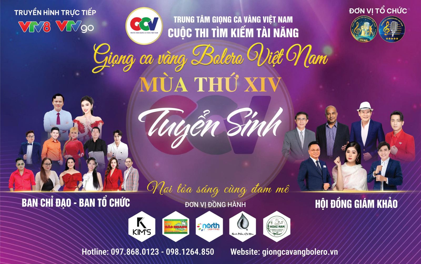 Công bố điều lệ cuộc thi Giọng ca vàng Bolero Việt Nam mùa thứ XIV