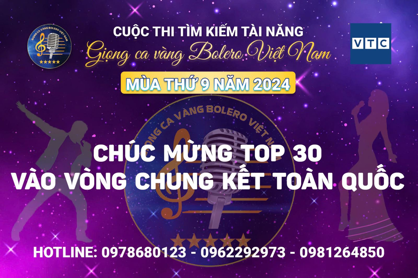 Công bố Top 30 Chung kết toàn quốc Giọng ca Vàng mùa 9